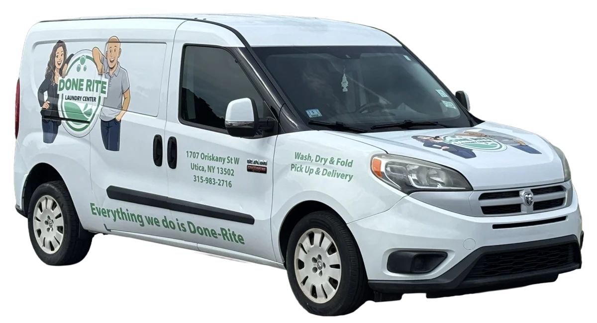 Done Rite Laundry Center Delivery Van